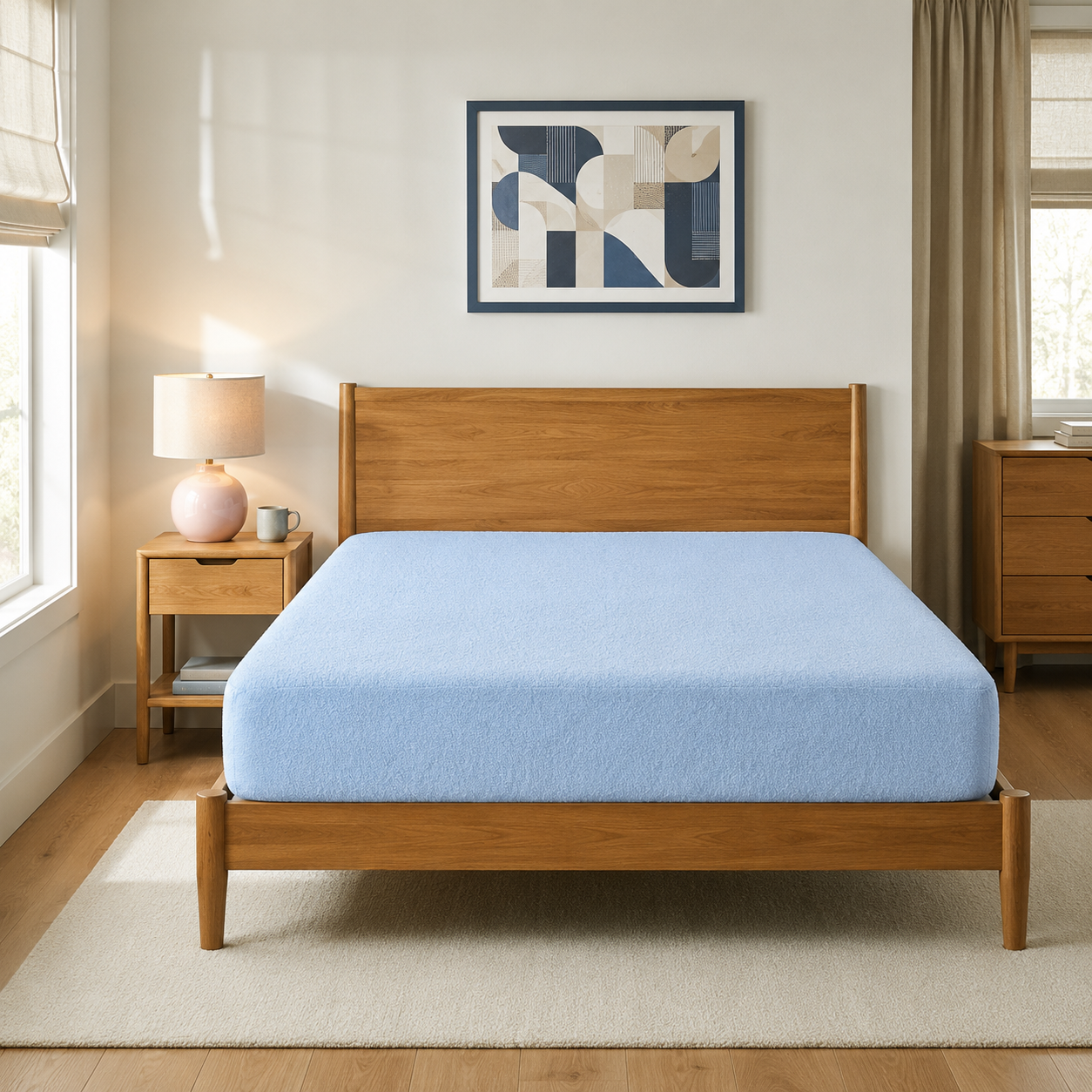 Premium Waterproof Mattress Protector - Nefertity